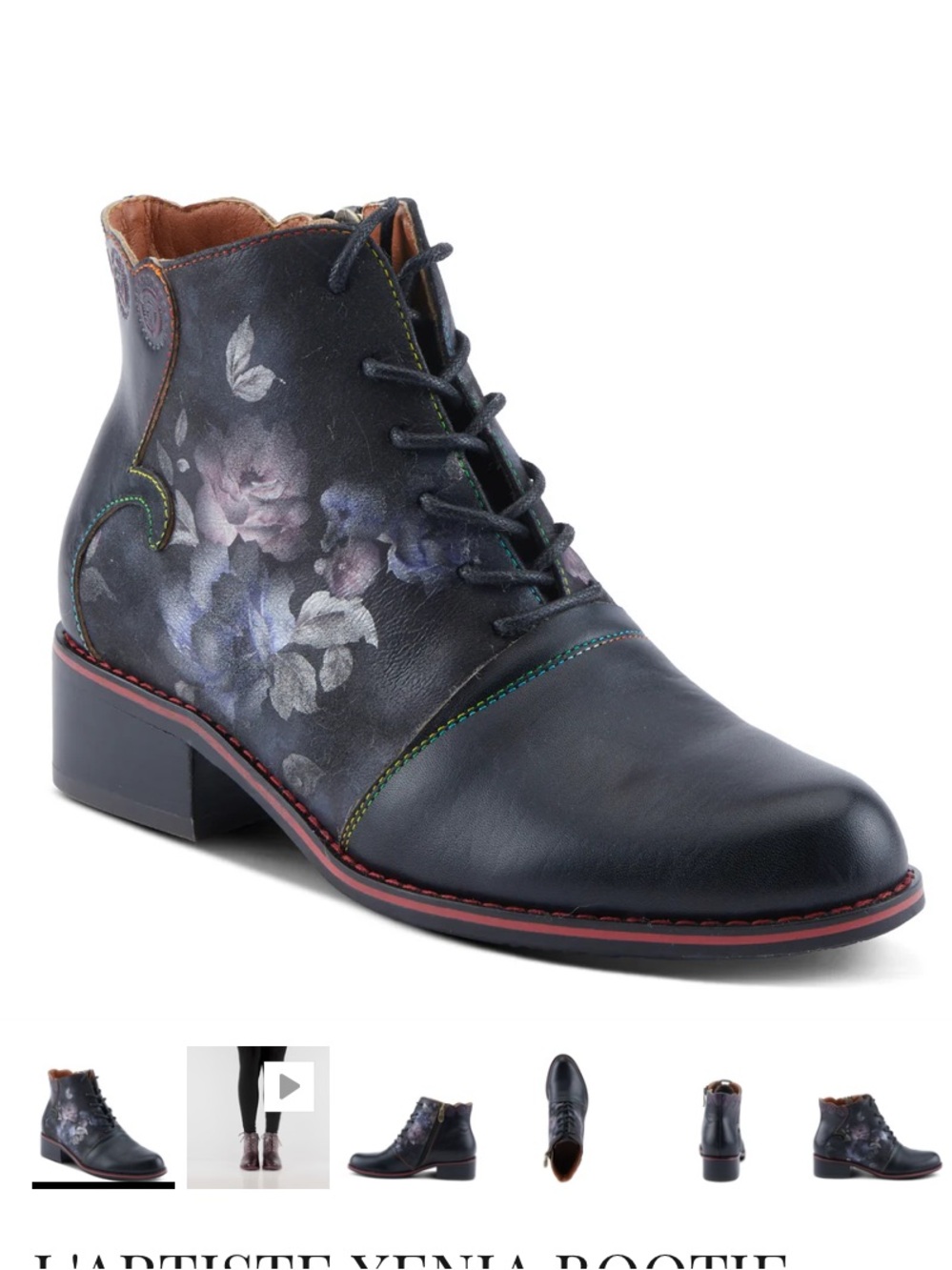 SOLD L’Artiste Xenia Bootie Size 38 Brand New
